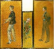 Carl Larsson familjen borjeson USA oil painting artist